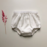 Ivory double gauze handmade bloomers, 18-24 month