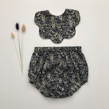 Navy floral bloomers