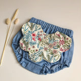 Pale blue lightweight denim bloomers